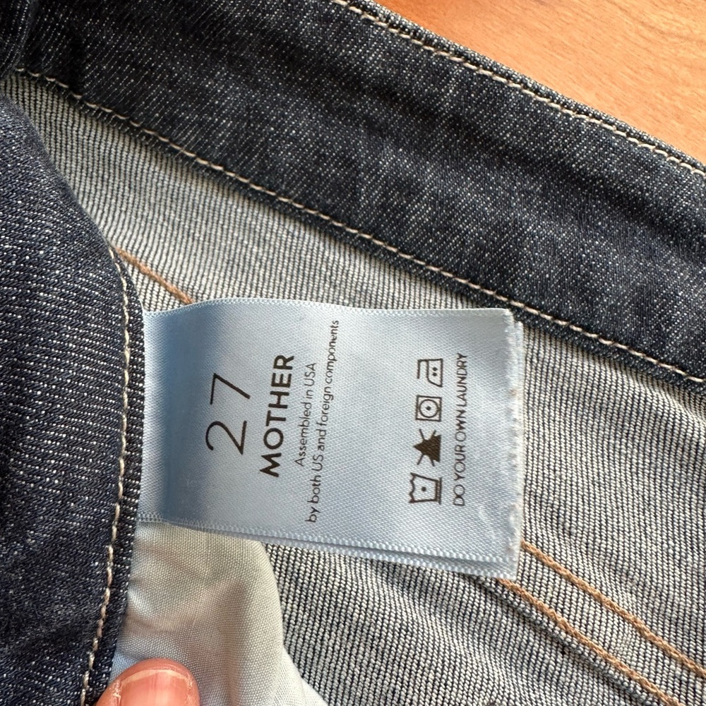 MOTHER Dark Wash Denim Jeans